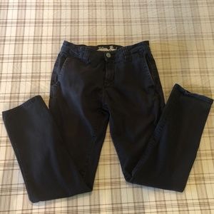 Mens BLACK RSQ New York slim Straight chino 28x30